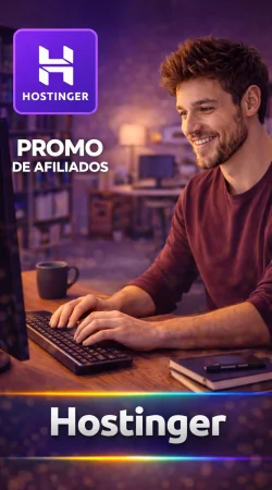 Thumbnail Promo de Afiliados - Hostinger