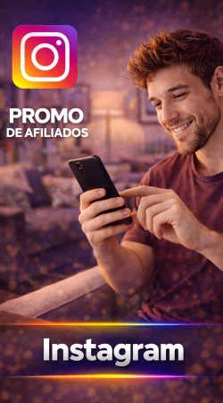 Thumbnail Promo de Afiliados - Instagram